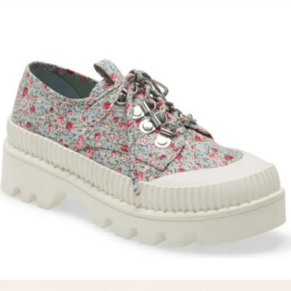 Jeffrey Campbell B2School Platform Sneakers size 6 - Picture 1 of 7